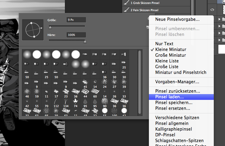 Photoshop Pinsel Laden